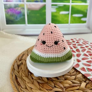 Crochet Watermelon Pattern - Instant Download - Amigurumi Pattern