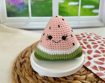 Crochet Watermelon Pattern - Instant Download - Amigurumi Pattern