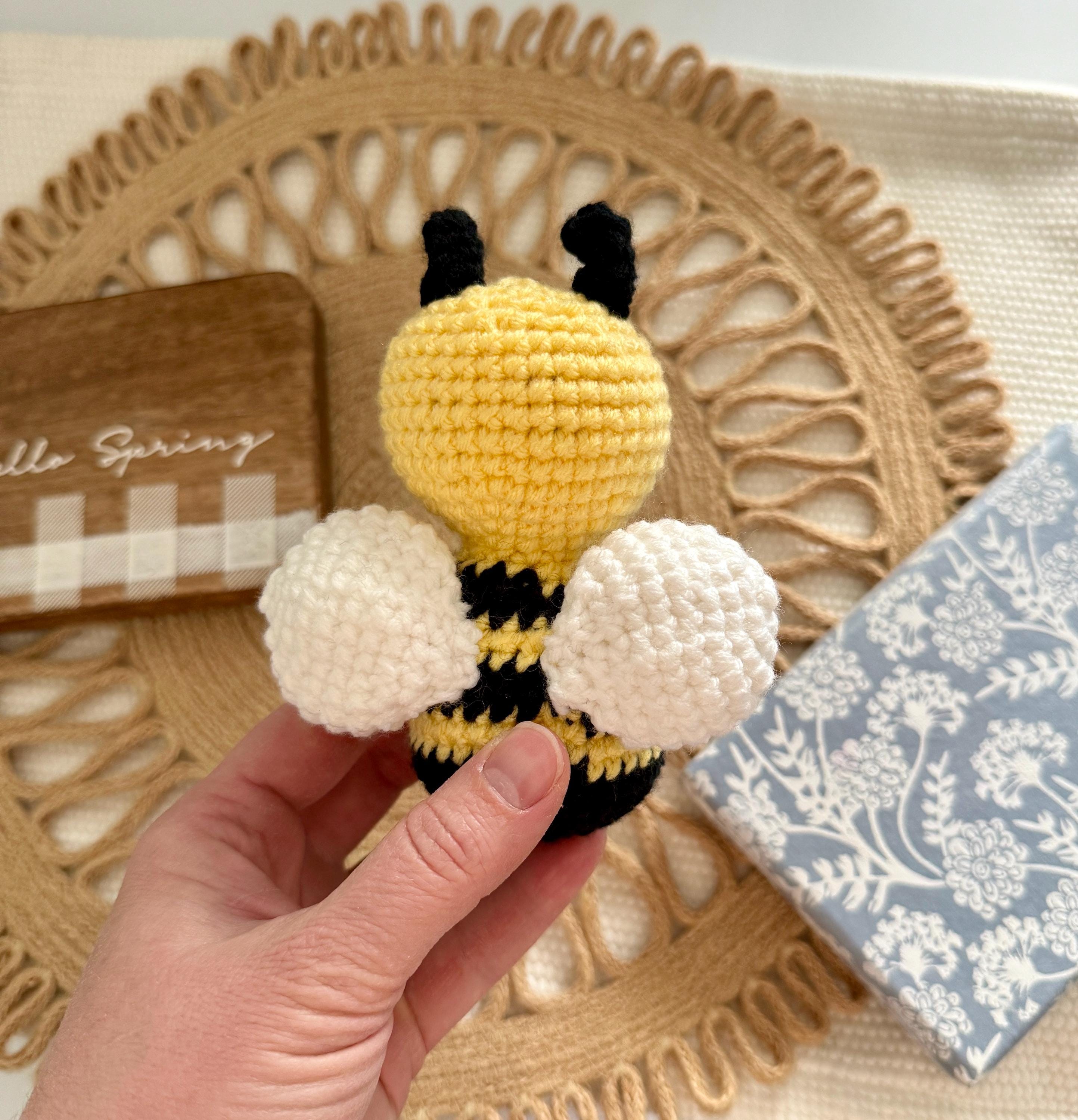 Crochet Mini Bee Pattern - Instant Download - PDF Pattern - Amigurumi ...