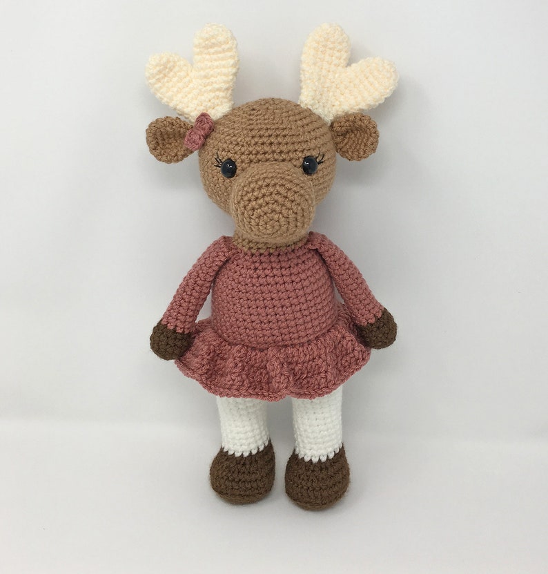 Amigurumi Moose Pattern Instant Download Crochet Moose Pattern image 10