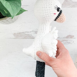 Crochet Swan Pattern Instant Download Amigurumi Pattern image 3