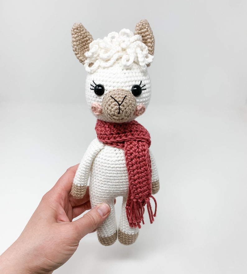 Amigurumi Llama Pattern Instant Download Crochet Llama/Alpaca Pattern image 4