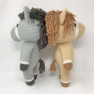 Amigurumi Horse and Donkey Pattern Instant Download Crochet Pattern image 8