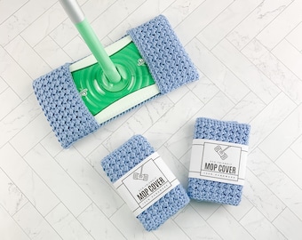 Easy Crochet Mop Cover Pattern - PDF Printable Pattern - Instant Download