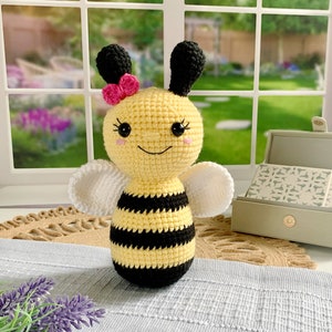 Crochet Bee Pattern - Instant Download - PDF Pattern - Amigurumi Bumble Bee Pattern image 8