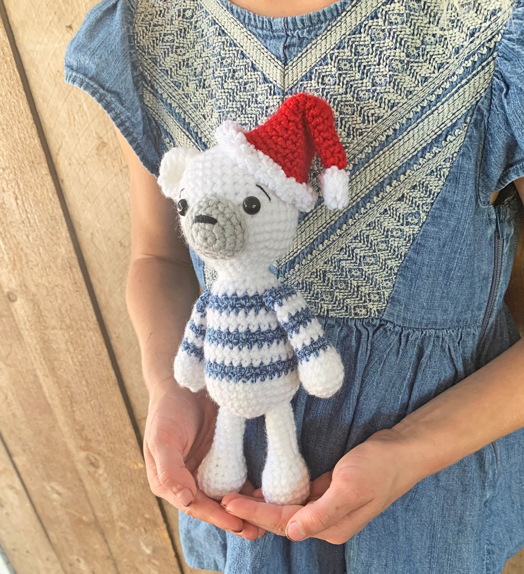 Crochet Polar Bear Pattern - Instant Download - Amigurumi Polar Bear ...