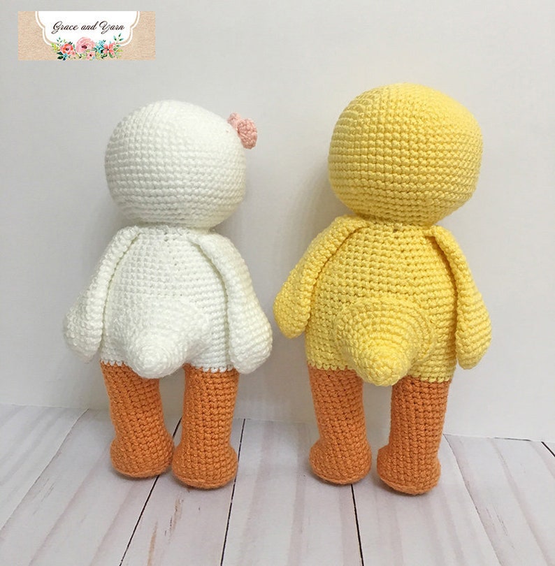 Amigurumi Duck PDF Crochet Pattern Instant Download image 4