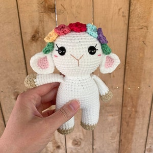 Crochet Lamb Pattern - Instant Download - PDF Amigurumi Pattern