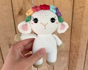 Crochet Lamb Pattern - Instant Download - PDF Amigurumi Pattern