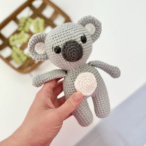 Crochet Mini Koala Pattern - Digital PDF Download - Amigurumi Pattern