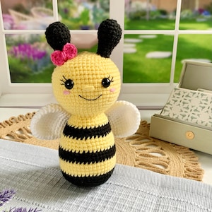 Crochet Bee Pattern Instant Download PDF Pattern Amigurumi Bumble Bee Pattern image 1