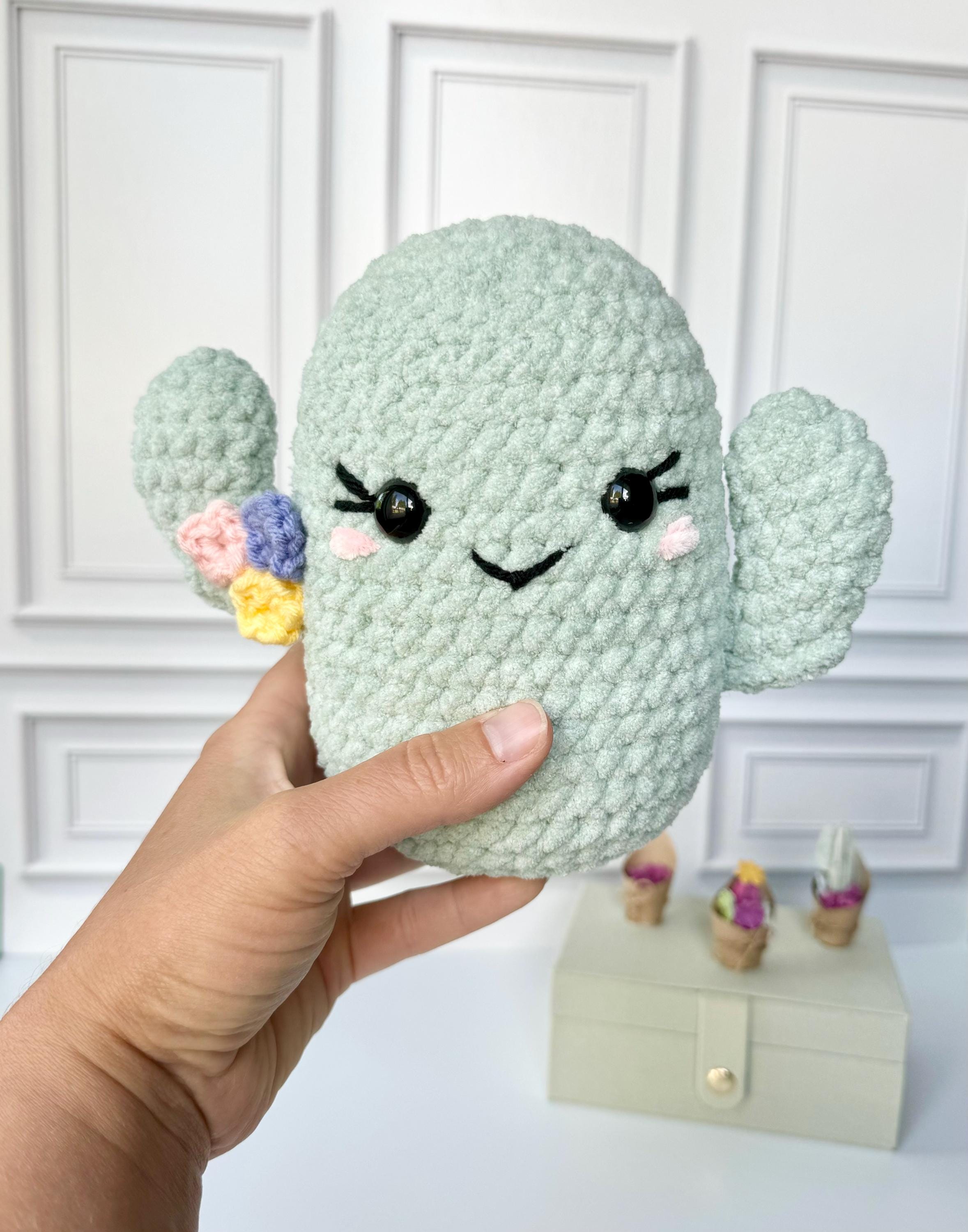 39 Free and Paid Crochet Cactus Patterns You’ll Want To Try 11 Crochet Plush Cactus
