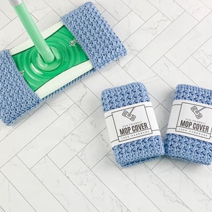Easy Crochet Mop Cover Pattern PDF Printable Pattern Instant Download image 3