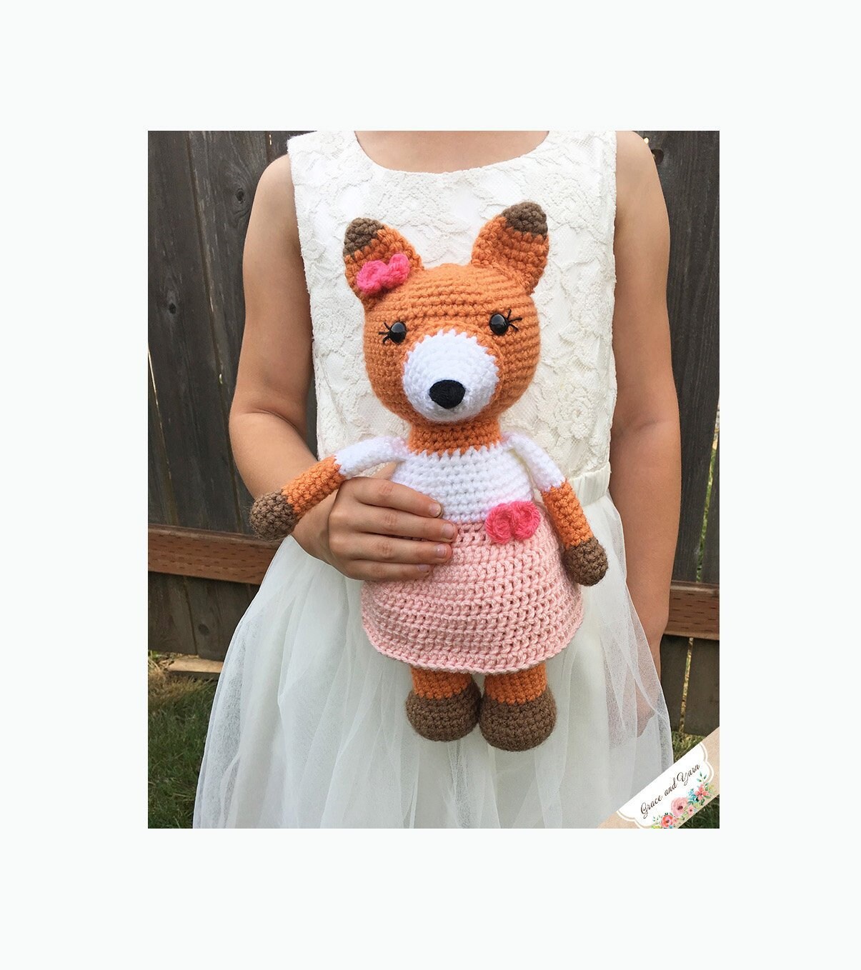 40 Fox Crochet Patterns: Fun & Easy Projects for Crafty Individuals 29 Emma the Fox