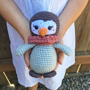 Crochet Penguin Pattern - Instant Download - Amigurumi Small Penguin Pattern