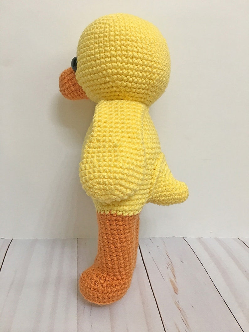 Amigurumi Duck PDF Crochet Pattern Instant Download image 8