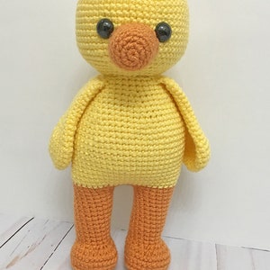 Amigurumi Duck PDF Crochet Pattern Instant Download image 6