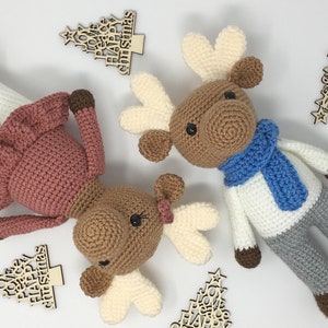 Amigurumi Moose Pattern Instant Download Crochet Moose Pattern image 2