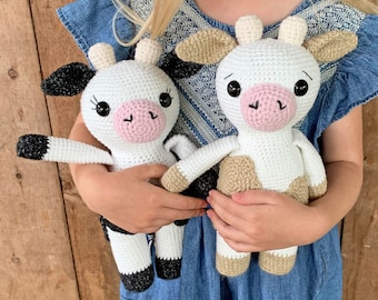 Amigurumi Cow Pattern - PDF Instant Download - Crochet