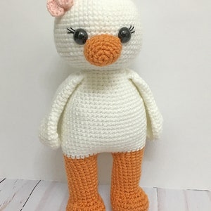 Amigurumi Duck PDF Crochet Pattern Instant Download image 5