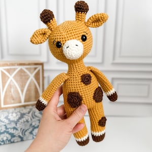 Amigurumi Giraffe Pattern - Instant Download - Crochet Pattern