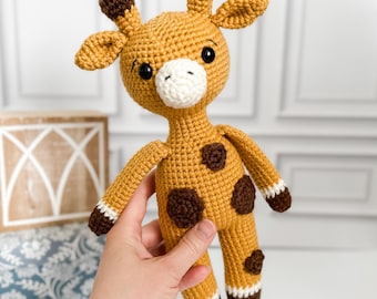 Amigurumi Giraffe Pattern - Instant Download - Crochet Pattern