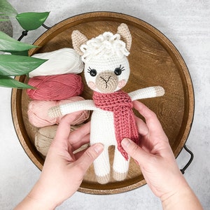 Amigurumi Llama Pattern Instant Download Crochet Llama/Alpaca Pattern image 1
