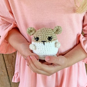 Crochet Hamster Pattern Instant Download Amigurumi Pattern PDF image 2