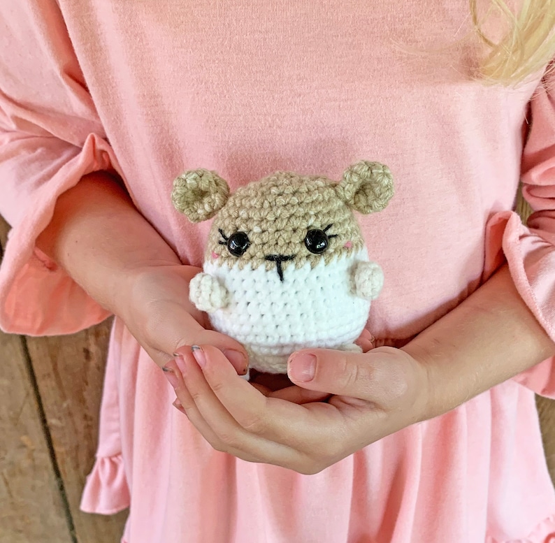 Hamster Häkelanleitung Instant Download Amigurumi Häkelanleitung PDF Bild 2