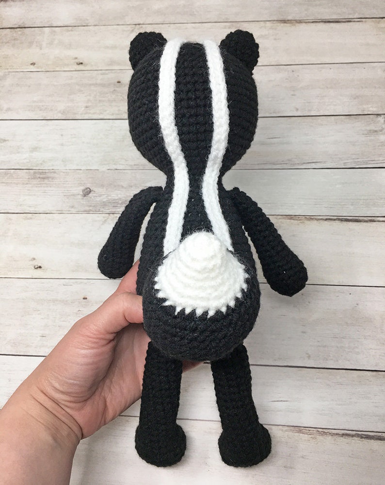 Crochet Skunk Pattern Instant Download Amigurumi Skunk PDF - Etsy