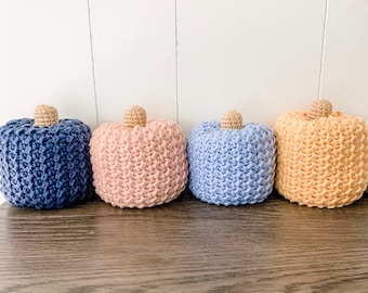 Crochet Pumpkin Pattern - Instant Download - Amigurumi Pumpkin Pattern