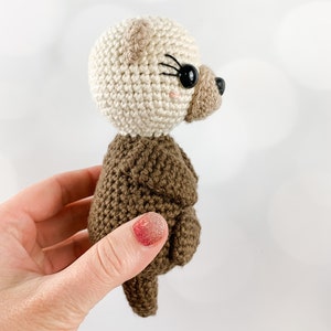 Patron de loutre au crochet Téléchargement immédiat Patron Amigurumi image 5