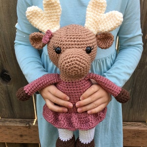 Amigurumi Moose Pattern Instant Download Crochet Moose Pattern image 6