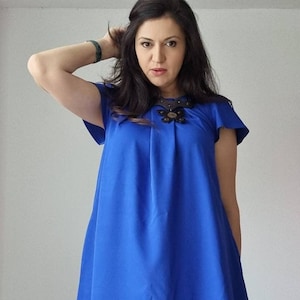 Maxi summer blue dress, Beach dress, Long dress, Maxi dress