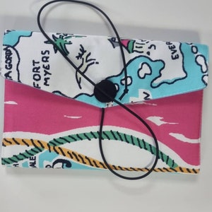 Book sleeves, Book Covers, Cotton Map Book Pouches, flower book bags, Linen Notebook covers, and Christmas Gifts, Unisex present