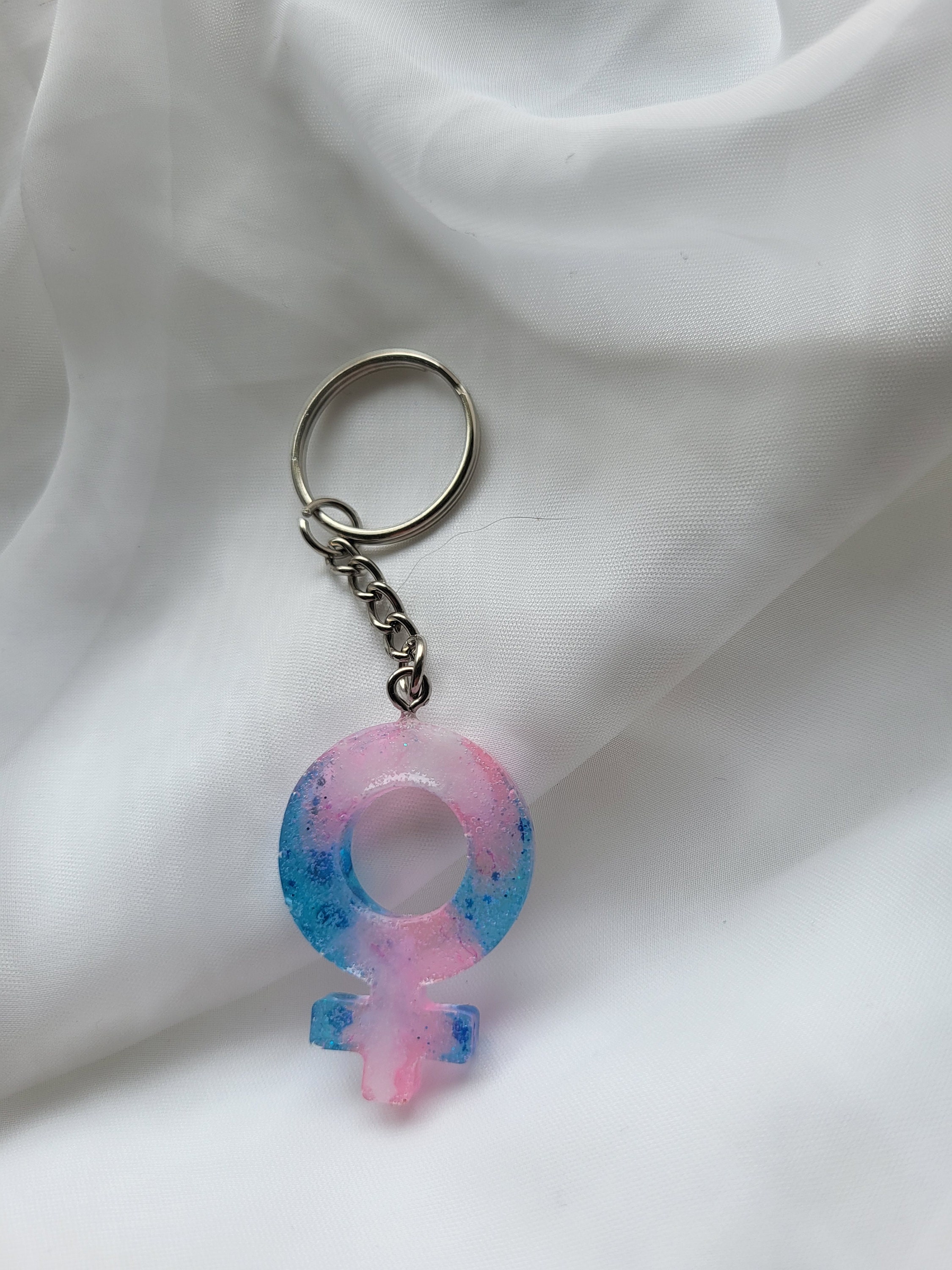 Trans Key Holder Trans Pride Keychains - Etsy
