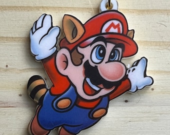 Brelok Mario Raccoon