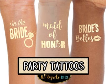 Country Bride Bachelorette Tattoos / Nash Bash bachelorette party / Nashelorette bachelorette / Western theme party / Southern bridal shower