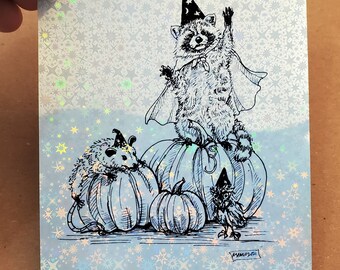 Trash Wizards Holographic Sticker