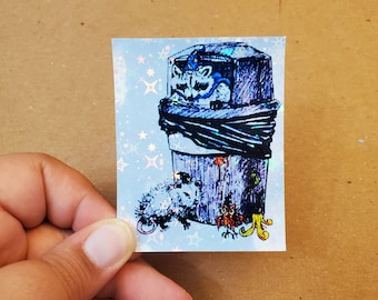 Don't Be Suspicious Holographic Sticker