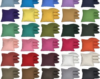 Cornhole Bags•8 ACA Regulation Bags•Traditional Corn Filling•30+colors