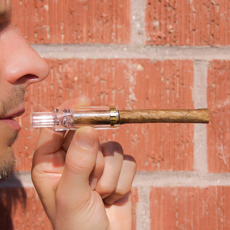 PURR Large Smokey Glass Filter Tip Blunt Joint Holder Tip Etsy
