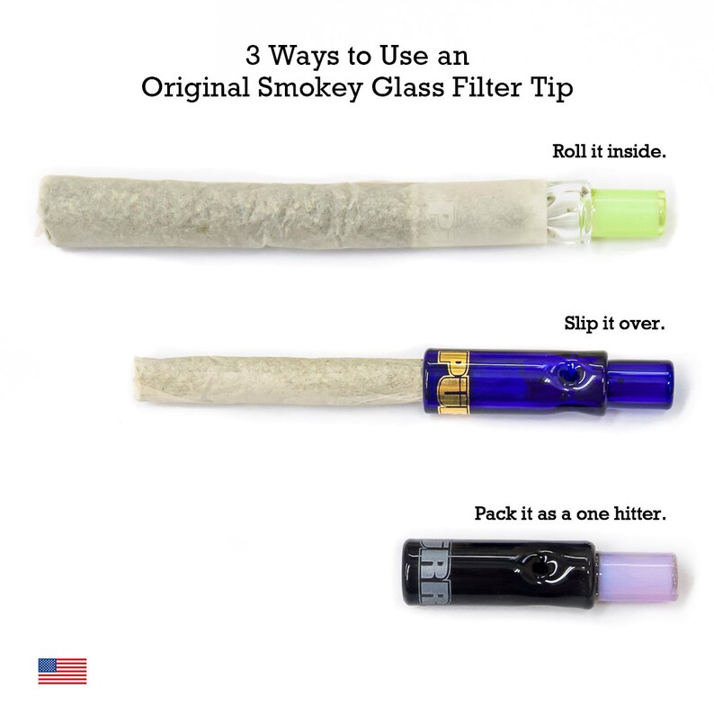 PURR Original Smokey Heady Clear Glass Filter Tip Blunt Etsy