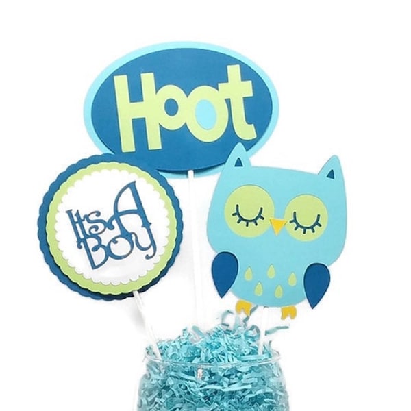 Owl Baby Shower Decorations Etsy