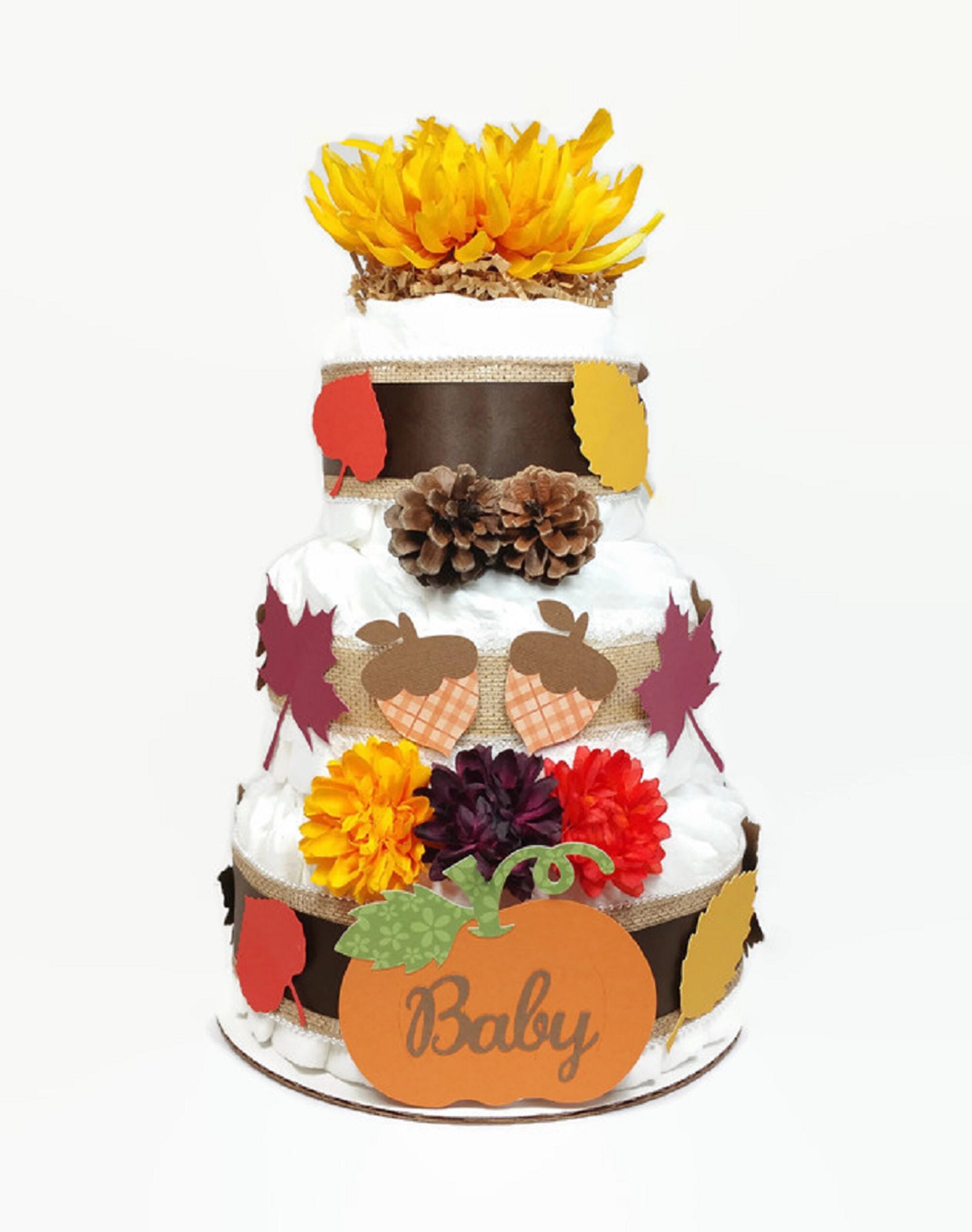 Fall themed baby shower cheap cakes