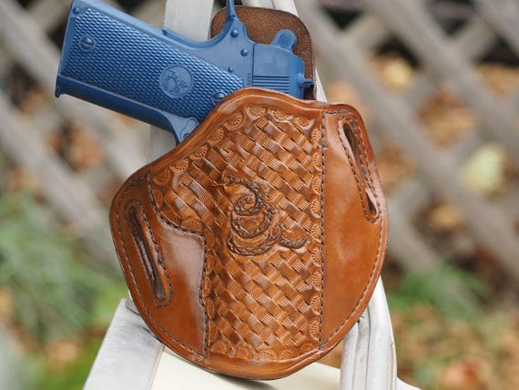 Custom Handmade Leather Holster Made to Order Sporting Goods Holsters  romeinformation.it