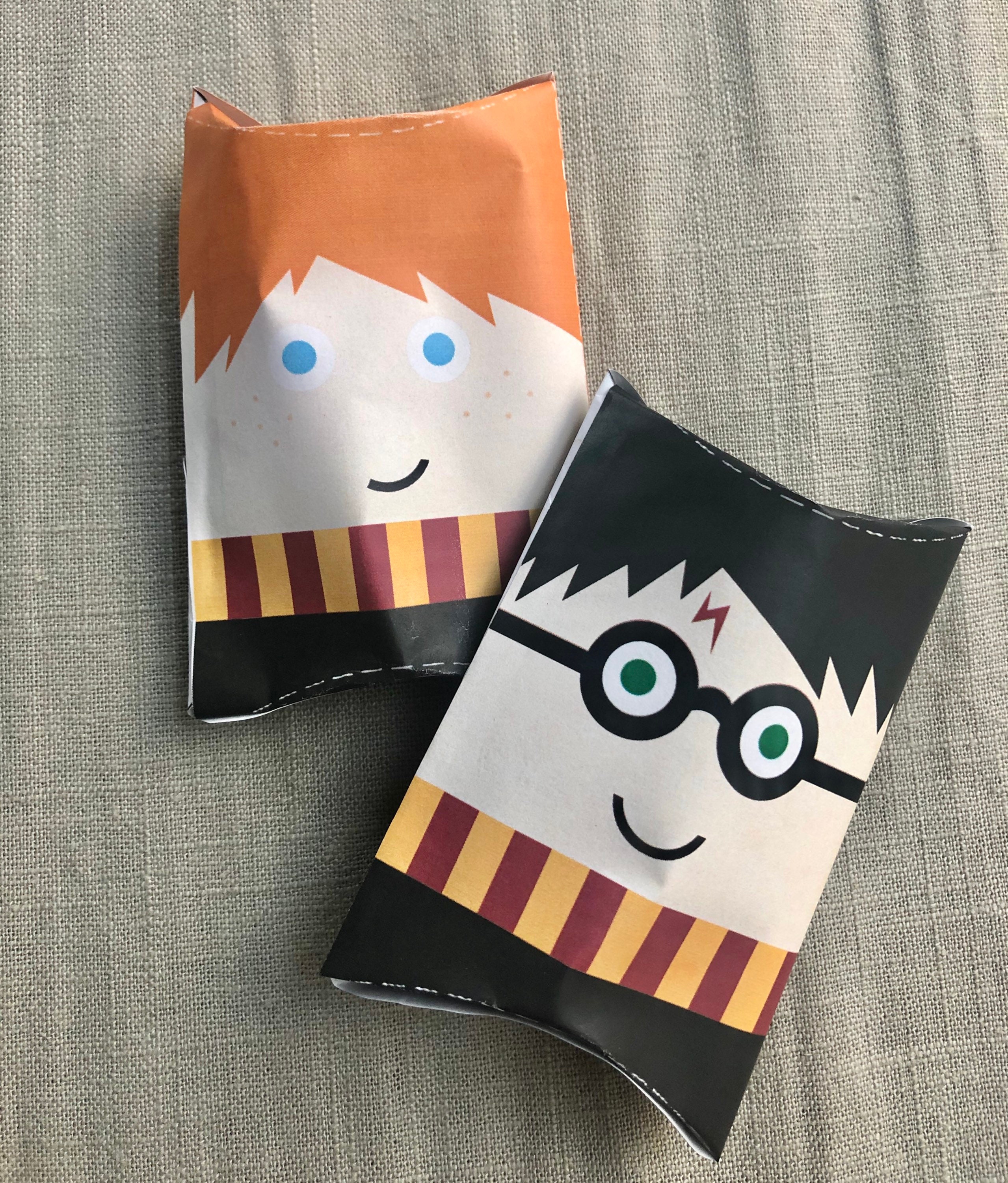 Harry Potter Party Mini DIY Favor Box Templates Digital Etsy