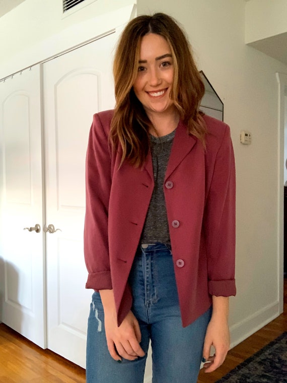 MAUVE BLAZER - image 2