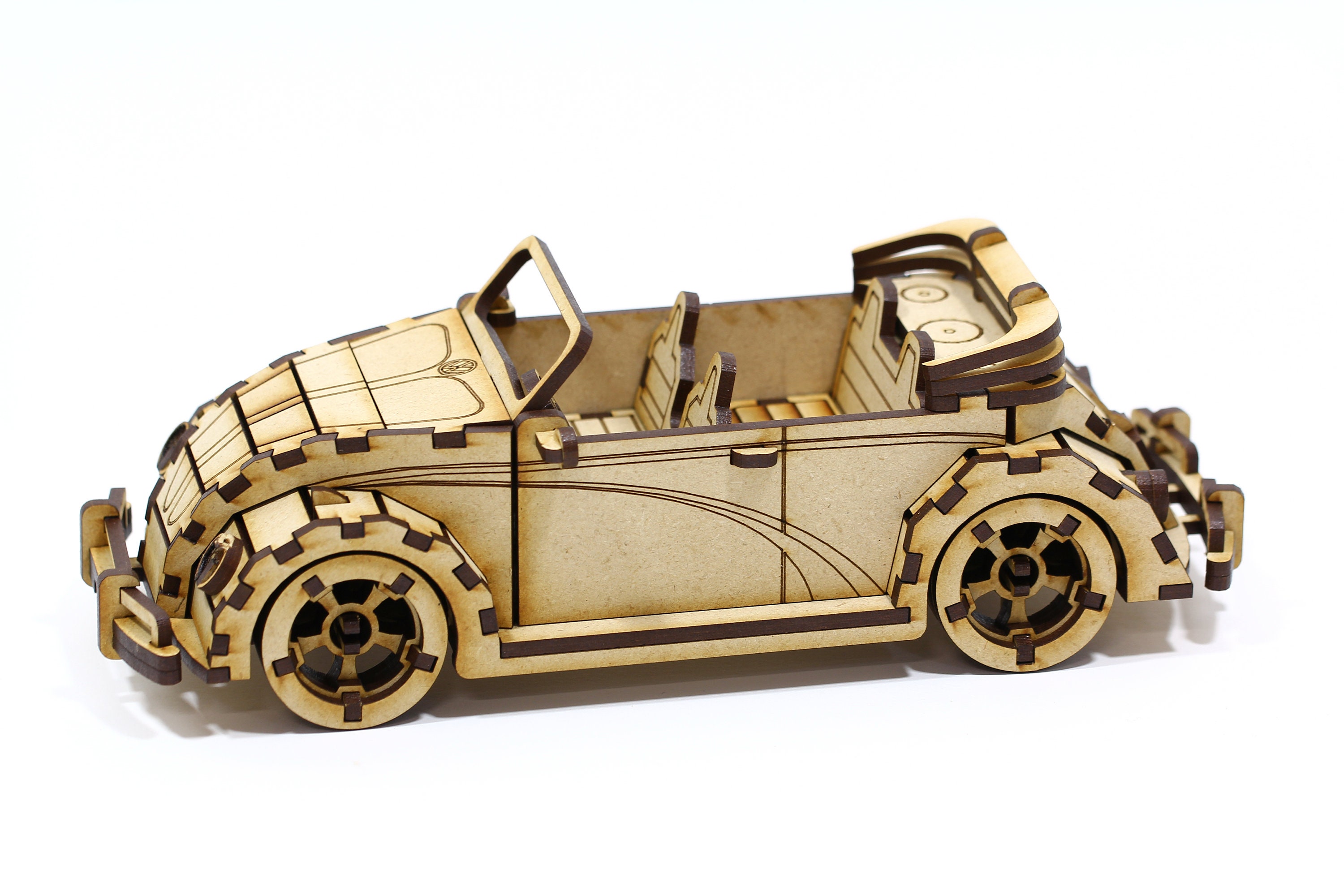 compact Roeispaan Verdrag 3D Puzzle Iconic Beetle Bug Car 3mm MDF Wood Board Puzzle - Etsy Norway