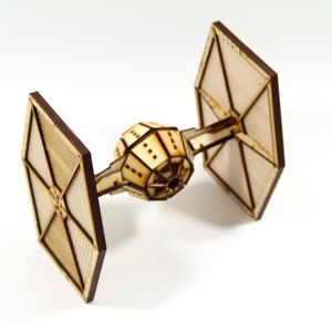 3D Spaceship Puzzle | Fighter Spaceship 3D Puzzle | 3mm MDF Wood Puzzle | Self Assembly @ 100 Pieces Puzzle | Limited Instructions